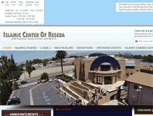 Tablet Screenshot of masjidreseda.com